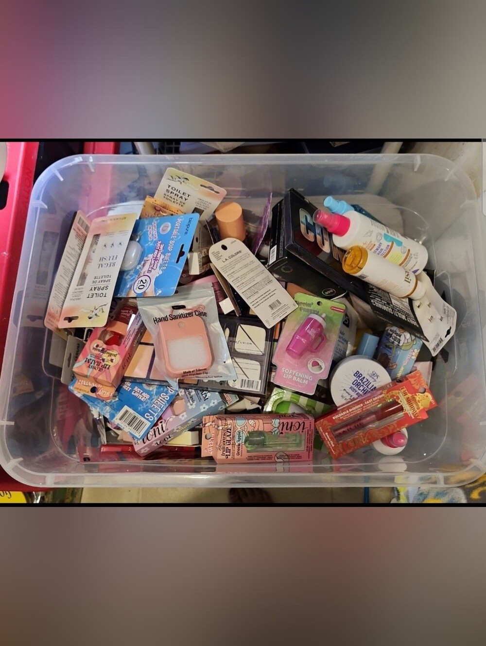 Assorted Makeup & Personal Care Lot - Pink Accents